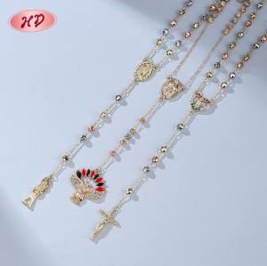 Anhänger Halskette Herstellers | Virgin Mary&Cross Design Halskette Schmuck