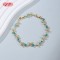 Premium 18K Gold Plated Brass CZ Bracelet for Women | Bulk Jewelry Wholesale