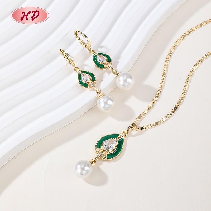 Nature Leaf Jewelry Set