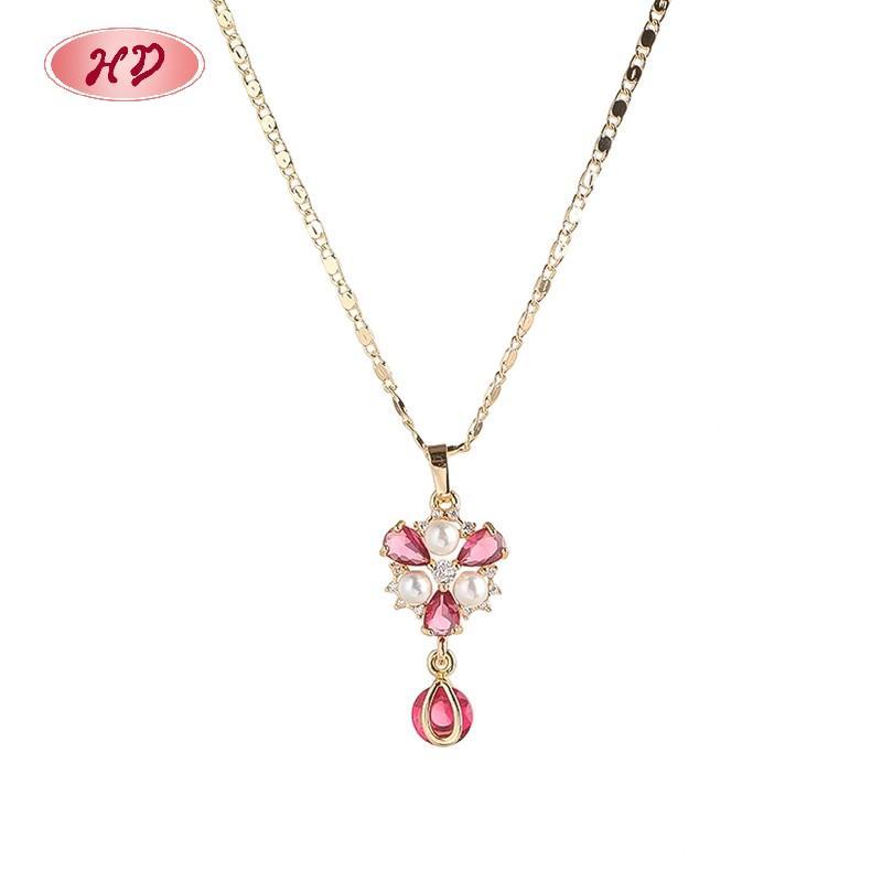 Multicolor Cross with Pearls & CZ — Factory Direct Bulk