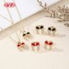 Supplier Classic Bowknot Jewelry Set Multicolor CZ 18K Gold Plated Brass Wholesale Bulk