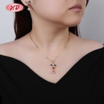 Bulk Religious Cross Jewelry Set Multicolor CZ Pearl 18K Gold Plated Brass Factory Export | Bulk Religious Jewelry