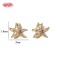 18K Gold-Plated Brass Huggie Earrings Supplier | Delicate CZ Hoop Jewelry for Women | Delicate Huggie Hoop