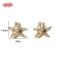 Delicate Huggie Earrings Wholesale Manufacturer | 18K Gold-Plated Brass with AAA CZ