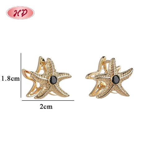 Delicate Huggie Earrings Wholesale Manufacturer | 18K Gold-Plated Brass with AAA CZ