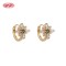 Stunning Huggie Hoop Earrings OEM Factory | 18K Gold Plated Brass Everyday Jewelry AAA CZ