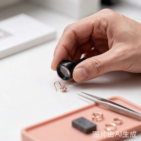 Custom jewelry sample inspection