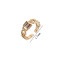 Glamour AAA Cubic Zirconia Ring in Bulk | Trusted B2B Jewelry Supplier | Gold Plated Brass