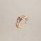 Glamour AAA Cubic Zirconia Ring in Bulk | Trusted B2B Jewelry Supplier | Gold Plated Brass