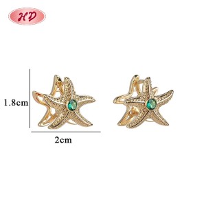 Elegant Huggie Earrings Wholesale | 18K gold plating over durable brass with premium cu...
