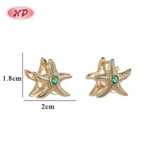 Elegant Huggie Earrings for Wholesale Stockists | 18K Gold Plated Brass with AAA CZ Stones