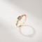 Radiant Cubic Zirconia Ring for Jewelry Wholesalers | 18K Gold Layered Durable Brass | Jewelry Wholesaler Ring