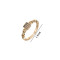 Radiant Cubic Zirconia Ring for Jewelry Wholesalers | 18K Gold Layered Durable Brass | Jewelry Wholesaler Ring