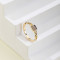 Radiant Cubic Zirconia Ring for Jewelry Wholesalers | 18K Gold Layered Durable Brass | Jewelry Wholesaler Ring