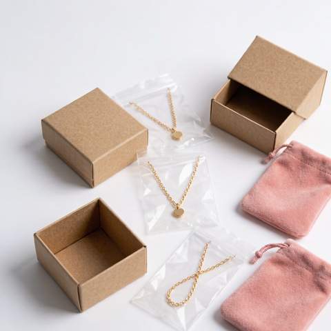 Plain jewelry packaging options