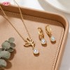Artisan Jewelry Set Manufacturer | Premium gold plating finish with premium cubic zirco...