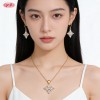 Refined Jewelry Set Factory Direct Supply | Premium gold plating finish with premium cu...