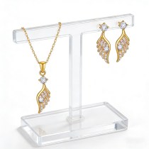 Exquisite Jewelry Set Wholesale | Boutique-Ready 18K Gold Plated Brass AAA CZ