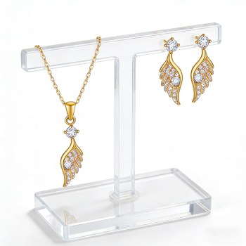 Exquisite Jewelry Set Wholesale | Boutique-Ready 18K Gold Plated Brass AAA CZ