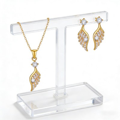 Exquisite Jewelry Set Wholesale | Boutique-Ready 18K Gold Plated Brass AAA CZ