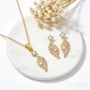 Exquisite Jewelry Set Wholesale | Premium gold plating finish with premium cubic zircon...
