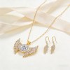 Wholesale Jewelry Set | Trendy Brass 18K Gold Plated, AAA Zirconia, Coordinated Set