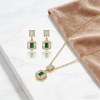 Eye-catching Bulk Jewelry Set | 18K Gold Plated Brass & AAA CZ for Retailers