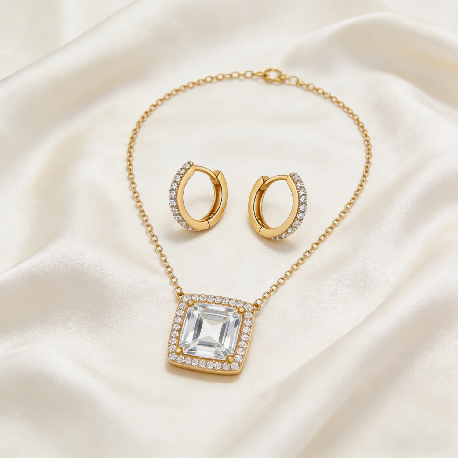 Wholesale jewelry set worn look