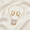 Chic Wholesale Jewelry Set | 18K Gold Plated Brass & AAA CZ, Boutique Collection