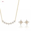 Juego de joyas bold chunky, listo para mayoristas | Latón bañado en oro 18k y zirconia AAA