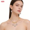 Juego de joyas delicado por fabricante exportador | Latón bañado en oro 18k con zirconia AAA