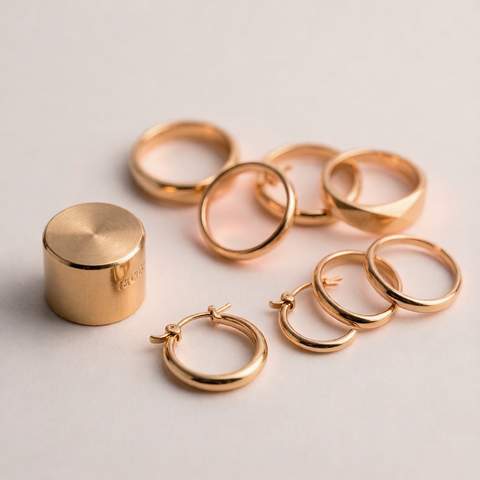18K gold plated jewelry with quality materials
