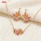 OEM Jewelry Set Factory | 18K Gold Plated Brass with AAA CZ, Private Label for Retailers
