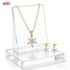 Delicate Jewelry Set Manufacturer | 18K Gold Plated Brass with AAA Cubic Zirconia