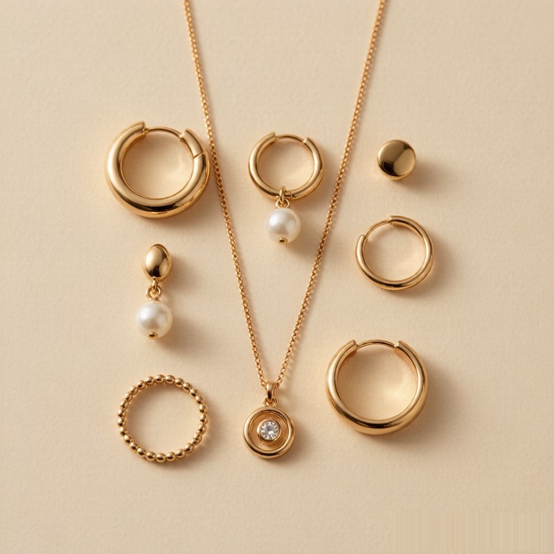 Joyería de Oro Laminado 18k al Por Mayor | Hengdian Proveedor