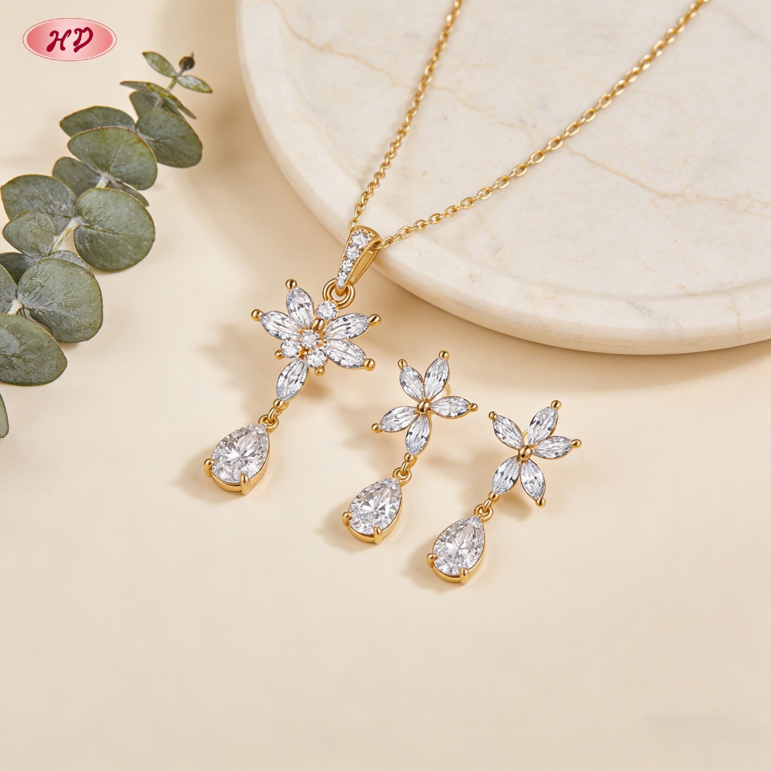 OEM jewelry set alternate angle