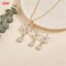 Modern OEM Jewelry Set | 18K Gold Plated Brass & AAA CZ, Private Label Stock 36