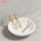 Wholesale Jewelry Set, Refined 18K Gold Plated Brass & AAA CZ, Factory Direct Supply