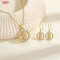 Dazzling Jewelry Set Manufacturer | 18K Gold Plated Brass, AAA CZ, Export