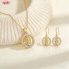 Dazzling Jewelry Set Manufacturer | 18K Gold Plated Brass, AAA CZ, Export
