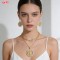 Classic Drop Jewelry Set Manufacturer | OEM Private Label 18K Gold Plated Brass & AAA CZ