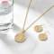 Classic Drop Jewelry Set Manufacturer | OEM Private Label 18K Gold Plated Brass & AAA CZ