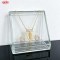 Elegant Flower Drop Wholesale Jewelry Set | 18K Gold Plated Brass & AAA CZ, Stock 36