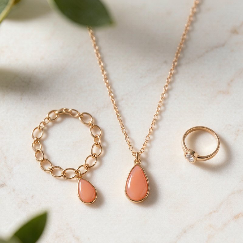 ¿Puede usar joyas chapadas en oro en verano?