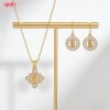 Timeless Jewelry Set Manufacturer | 18K Gold Plated Brass, AAA CZ, Coordinated Sets