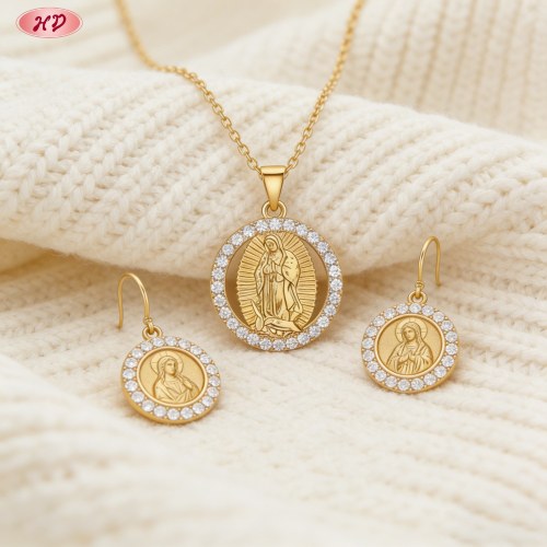 Timeless Jewelry Set Manufacturer | 18K Gold Plated Brass, AAA CZ, Coordinated Sets