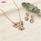 Factory Direct Jewelry Set | 18K Gold Plated Brass with AAA CZ, OEM Private Label