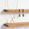 Stylish Bulk Jewelry Set | 18K Gold Plated Brass with AAA CZ, Wholesale Volume Lots