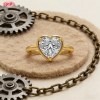 Elegant CZ Ring Manufacturer | 18K Gold Plated Brass, AAA Cubic Zirconia, Export Ready