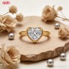 Elegant CZ Ring Manufacturer | 18K Gold Plated Brass, AAA Cubic Zirconia, Export Ready